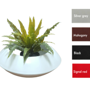 Twin Merged Bowl Pot