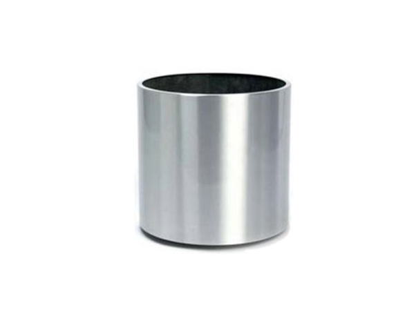 cylindrical steel pot matte