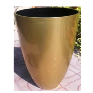 Round Conical Single Side Finish fiber glass Pot