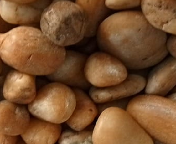 beige pebble