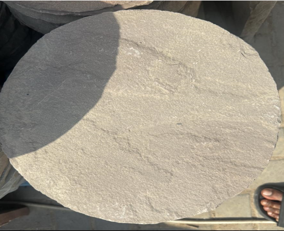 Stepping stone round shape