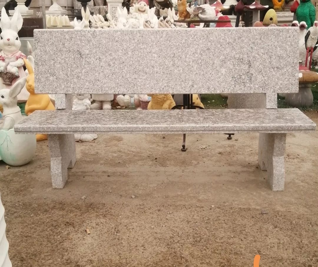 Stone Garden Bench