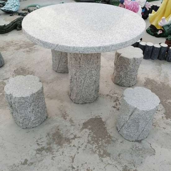 Stone Round Shape Table